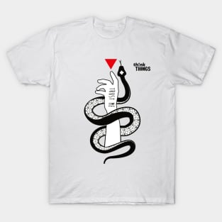 Snake - trust me - hand T-Shirt